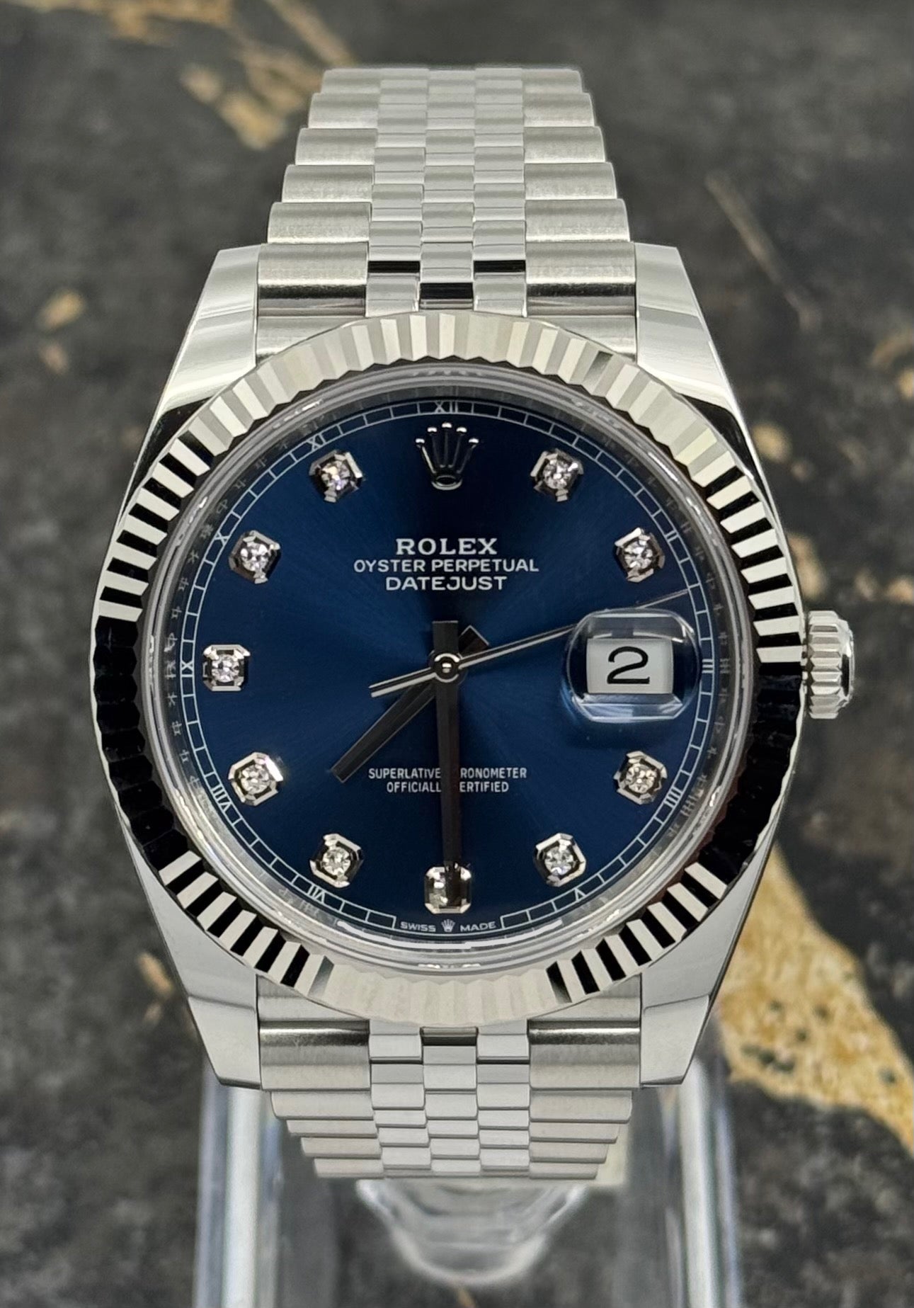 Datejust 41 – Blue Dial (Jubilee Bracelet)