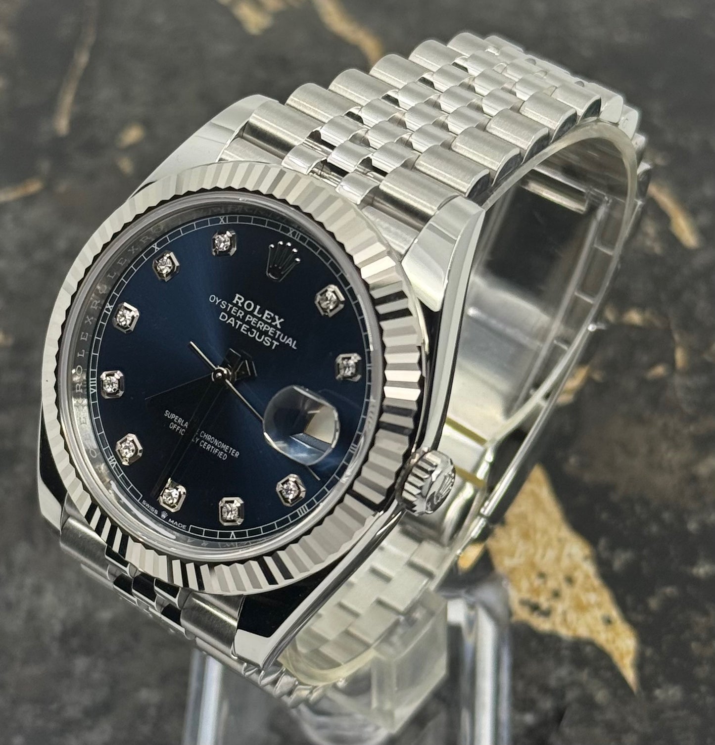 Datejust 41 – Blue Dial (Jubilee Bracelet)