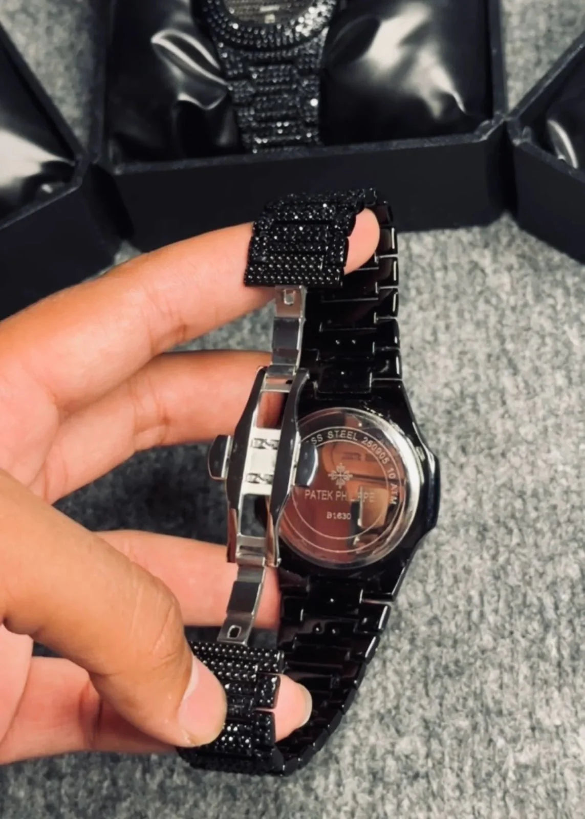 ❄️ Patek Iced-Tone Luxury Watch