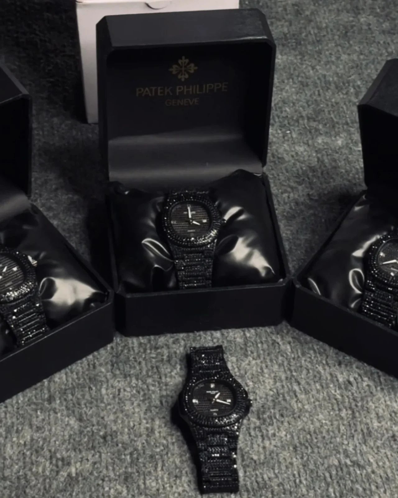 ❄️ Patek Iced-Tone Luxury Watch