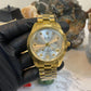 ✨ Full-Golden Date Just Men’s Watch