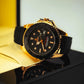 Rotating Dial – Silicon Strap Sporty Luxe