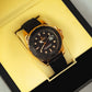 Rotating Dial – Silicon Strap Sporty Luxe