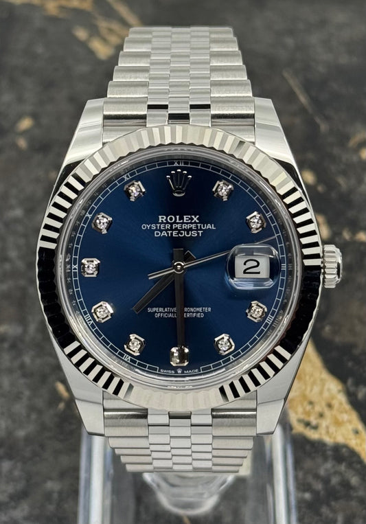 Datejust 41 – Blue Dial (Jubilee Bracelet)