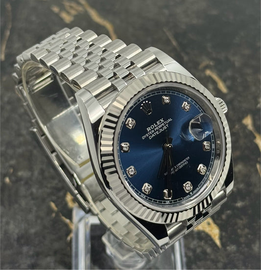 Datejust 41 – Blue Dial (Jubilee Bracelet)