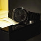 ⚙️ Heavy-Weight Aura Stainless Steel Watch