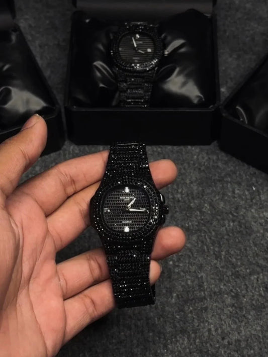 ❄️ Patek Iced-Tone Luxury Watch