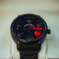 ⚙️ Skeme Rotating-Wheel Men’s Watch – Futuristic Style